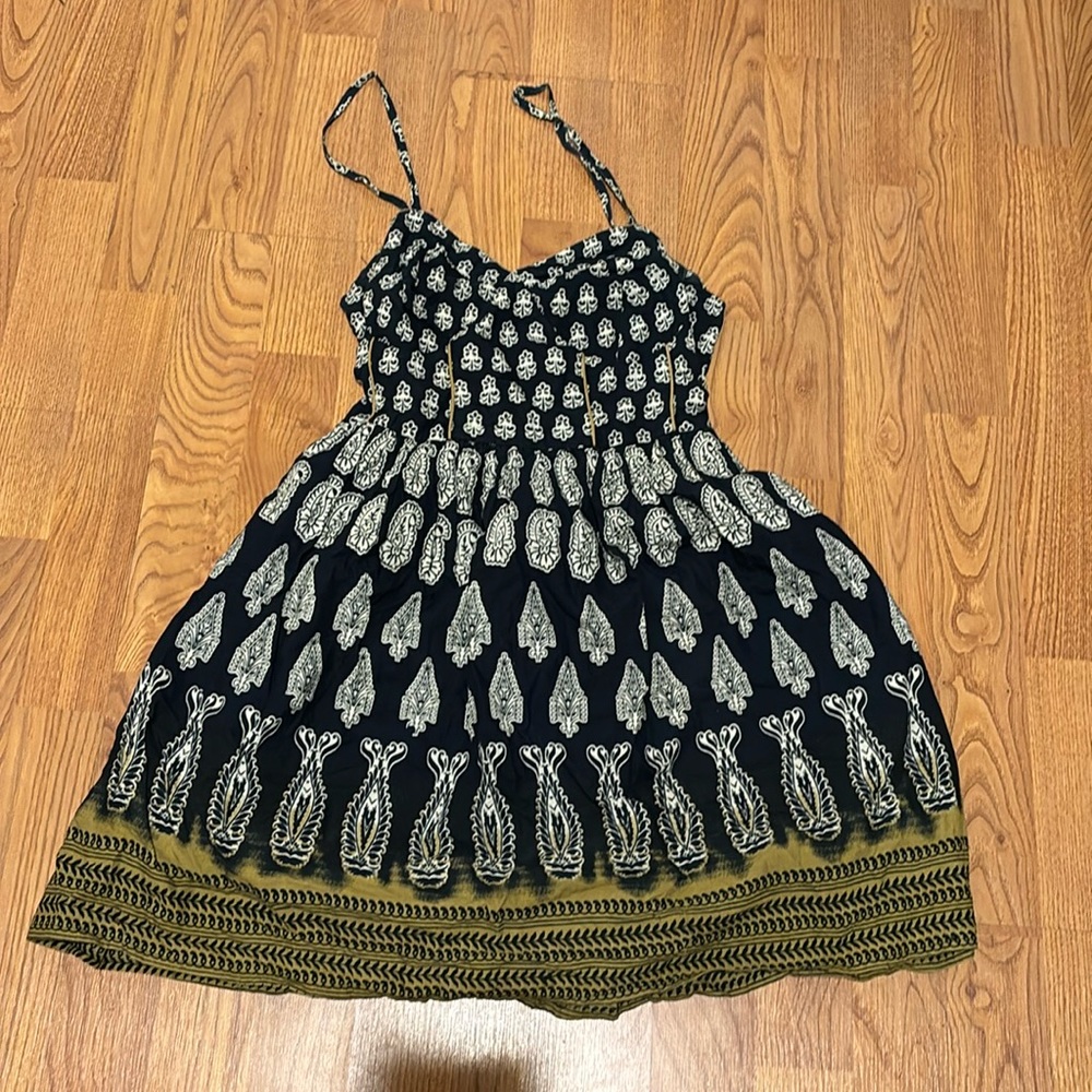Boho Dress with structured top